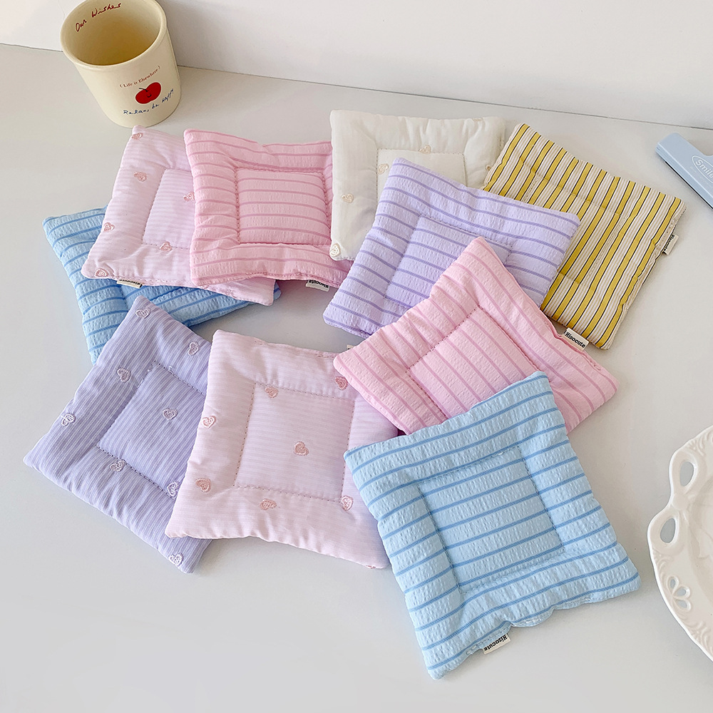 Embroidery Cream - Cotton-filled Cream-colored Tablecloth Fabric Embroidery Ceramic