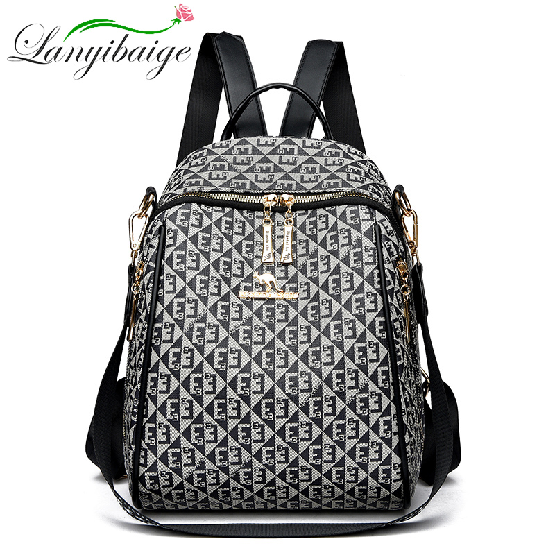 Embroidery Font - 2024 New Fashion Retro Women's Backpack