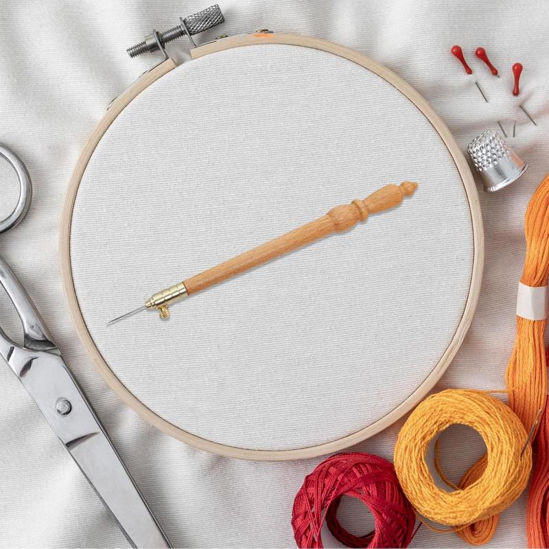 Embroidery Beads - Tambour Embroidery Kit Beech Wood Embroidery