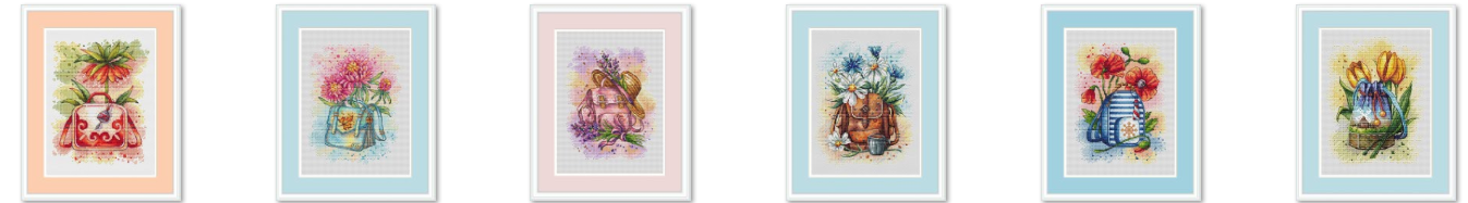 Embroidery Backpack Kit - Cross stitch Kit 14CT 18CT 25CT