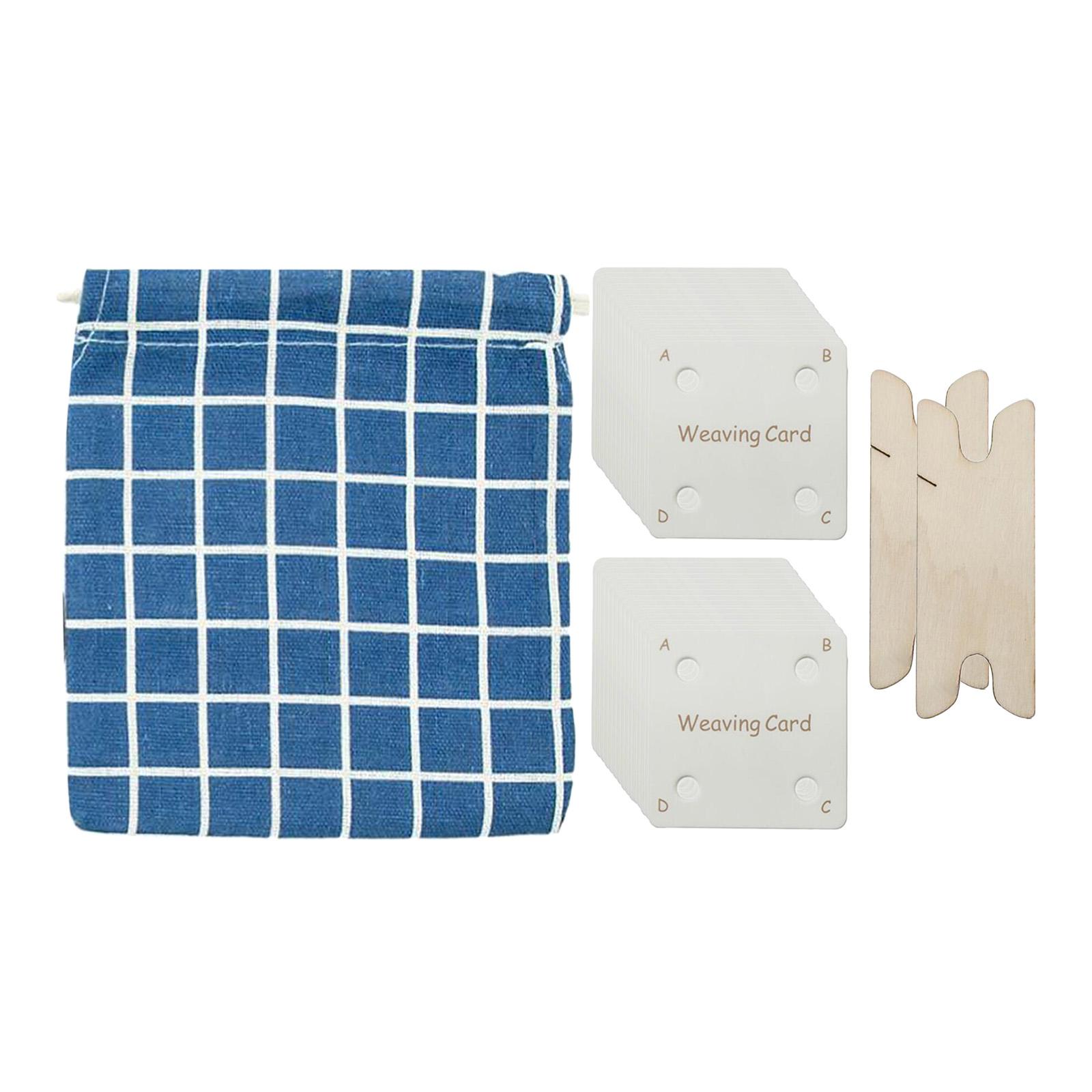 Plastic Tablet Weaving Cards S - Embroidery Bracelet ulasan dan harga