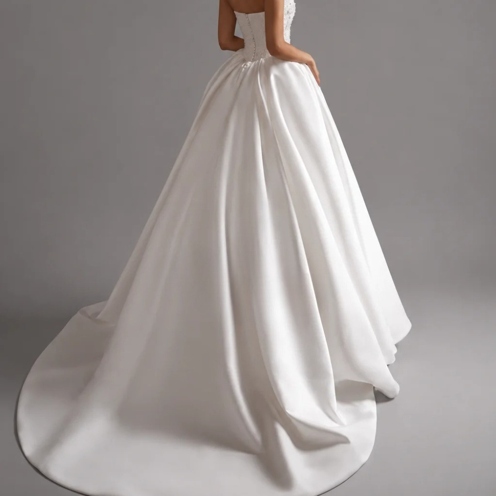 Customized Elegant Wedding Dre - Embroidery Online Design ulasan dan harga
