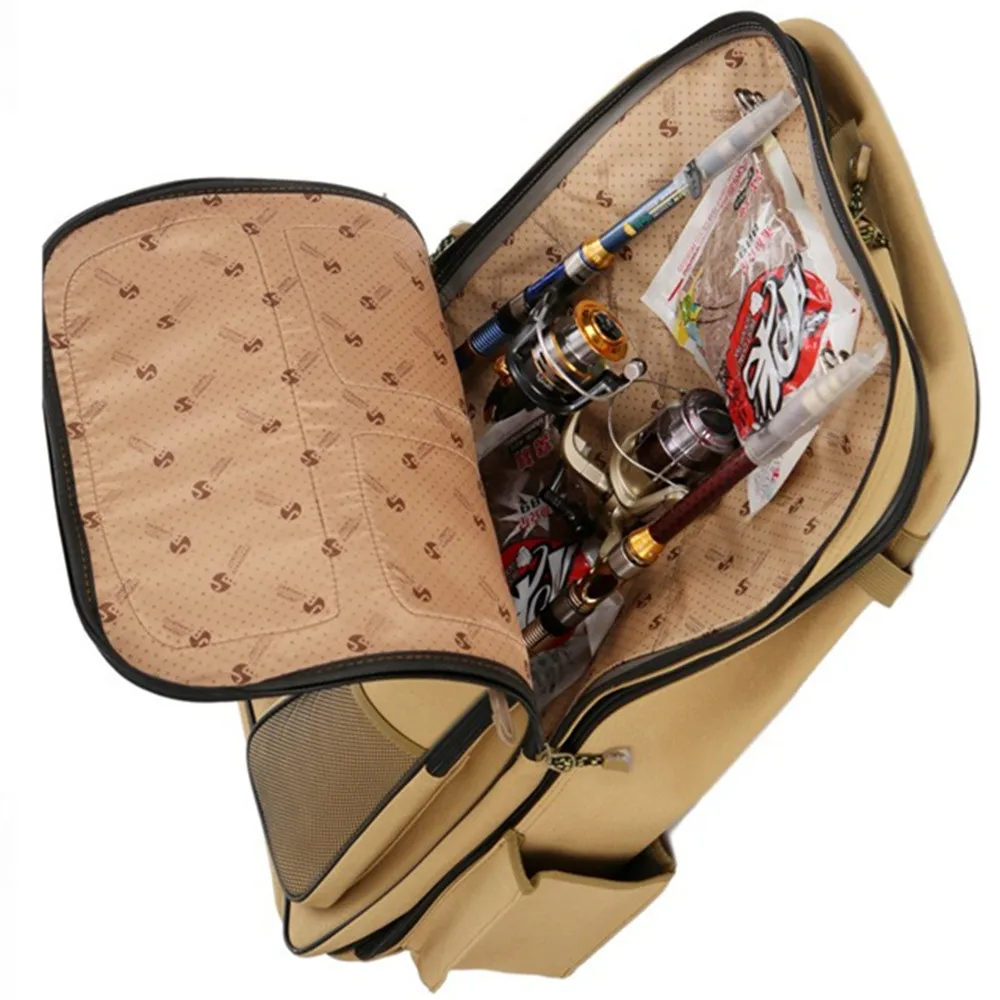Waterproof Backpack Fishing Ta - Embroidery Backpack Kit ulasan dan harga