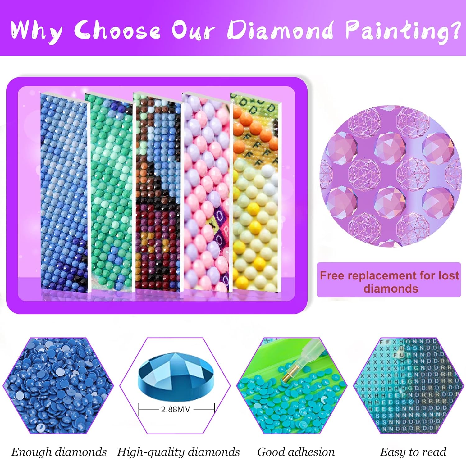 C-CR7 DIY Diamond Painting Foo - Embroidery Cream ulasan dan harga