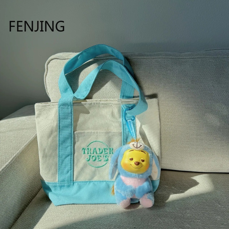 Fashion Canvas Shopping Bag Co - Embroidery Font ulasan dan harga