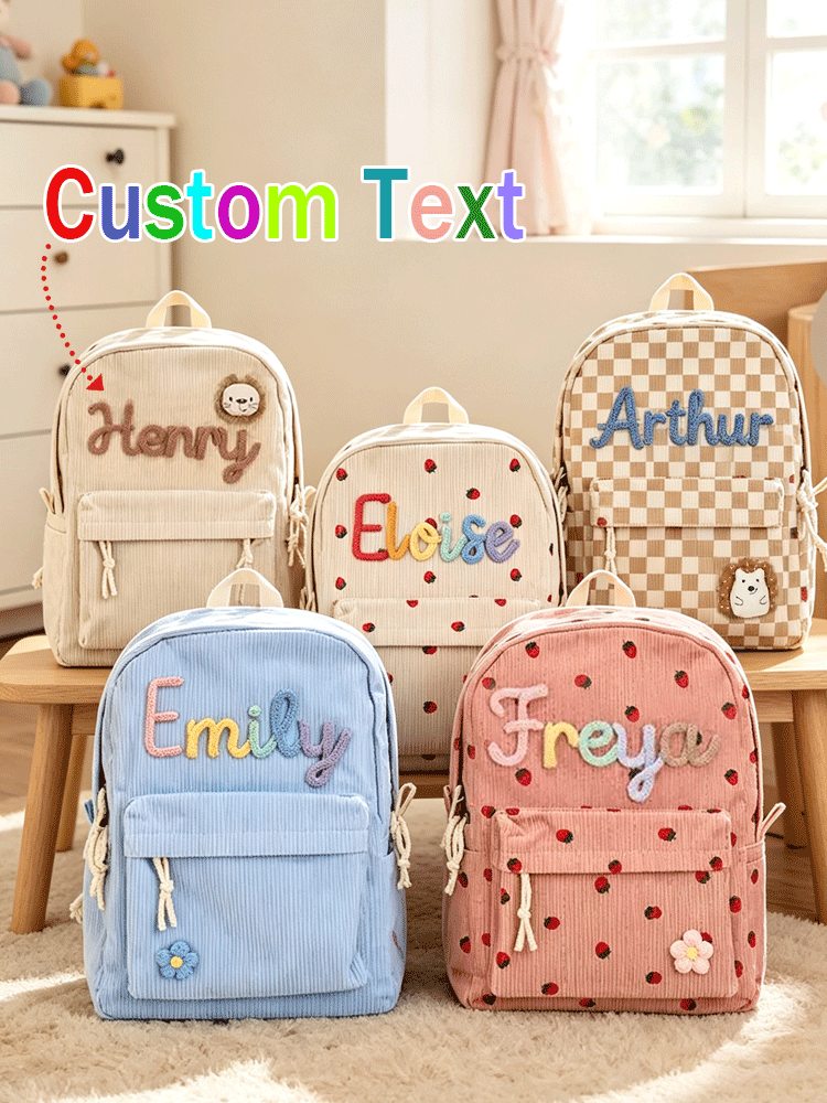 [Custom] Personalized Back-to- - Embroidery Font ulasan dan harga
