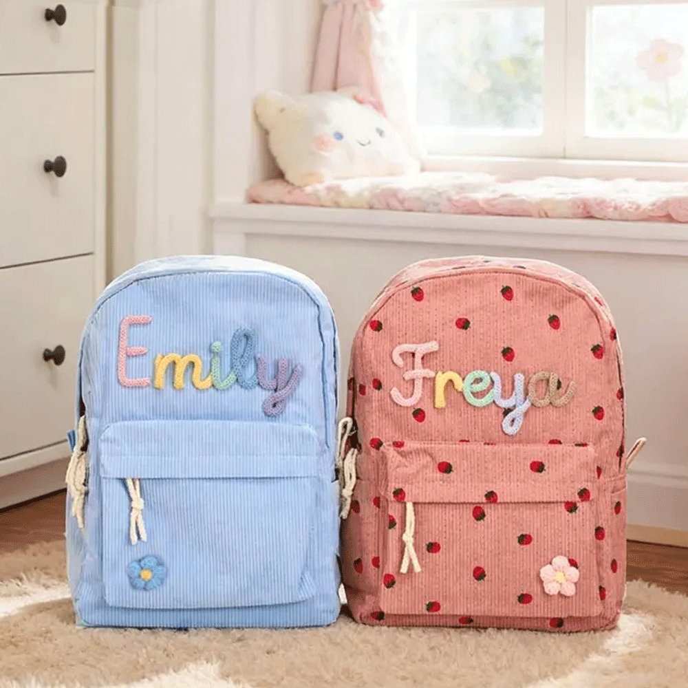 [Custom] Personalized Back-to- - Embroidery Font ulasan dan harga