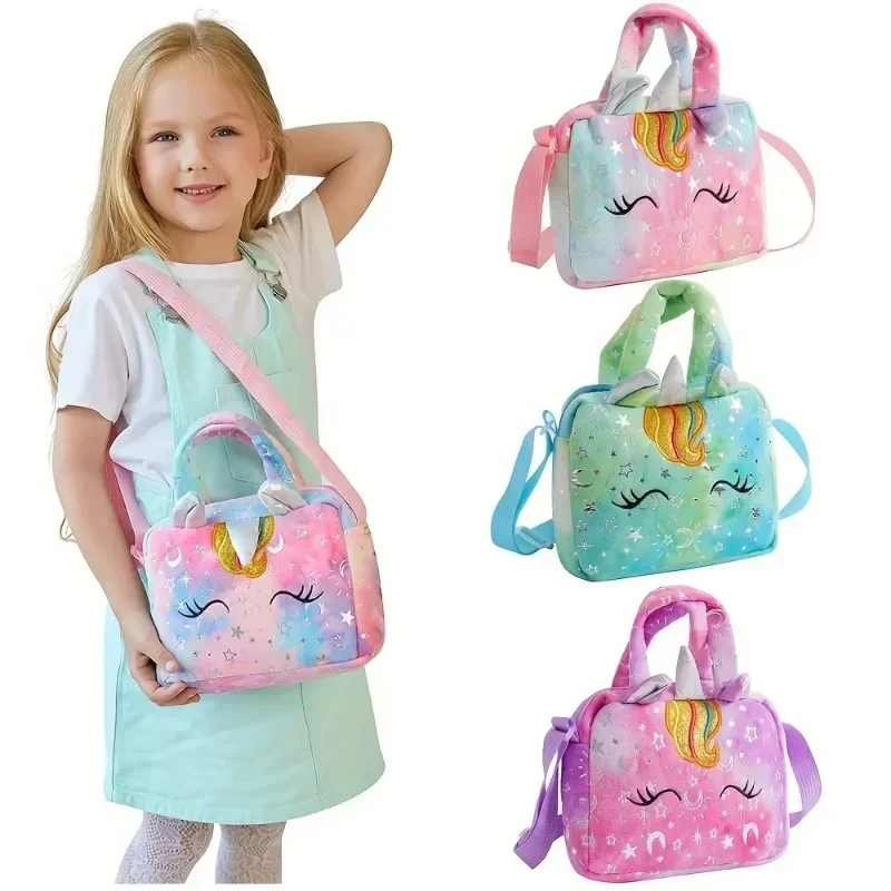 New Fashion Sweet Girls Cute U - Embroidery Unicorn ulasan dan harga