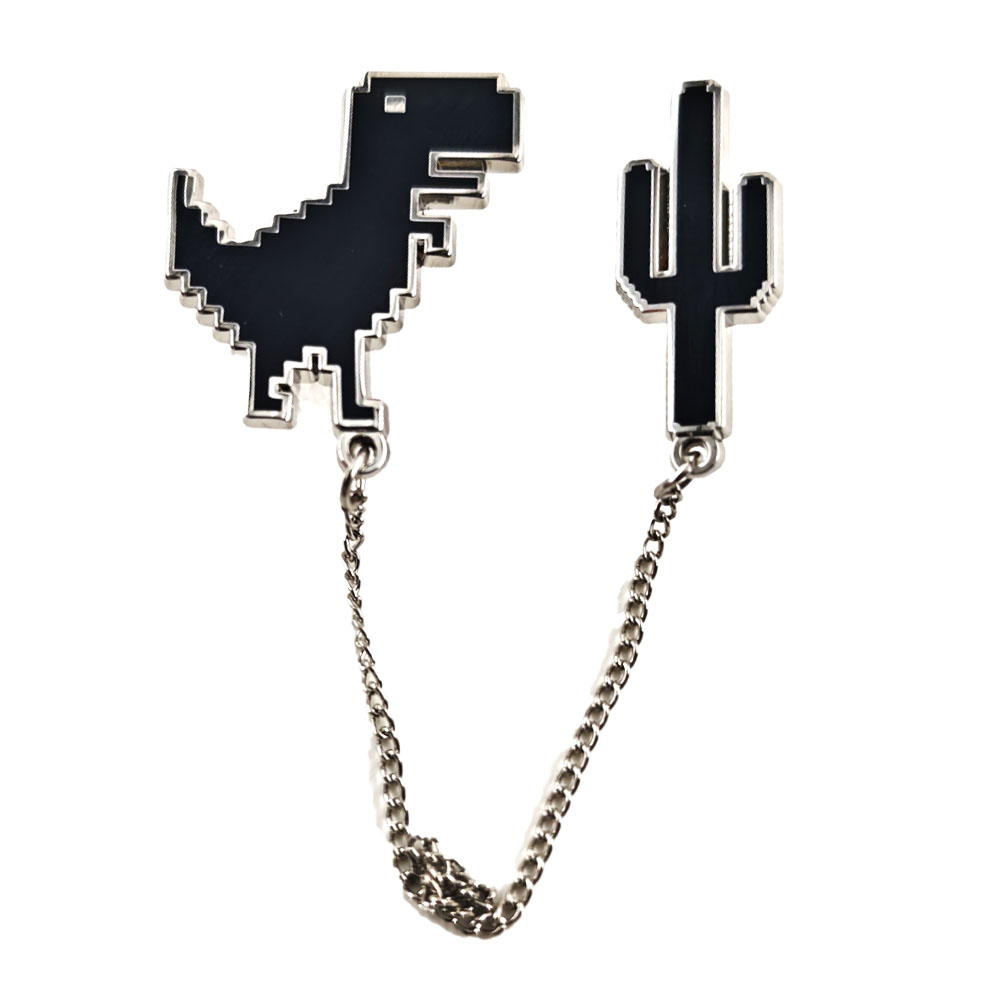 Pixel T-Rex Dinosaur Cactus En - Embroidery Bracelet ulasan dan harga