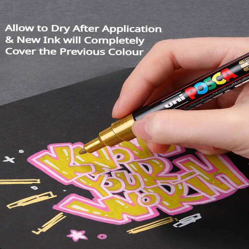 1/2pcs Uni Poscas Acrylic Mark - Copic Marker Sketch ulasan dan harga