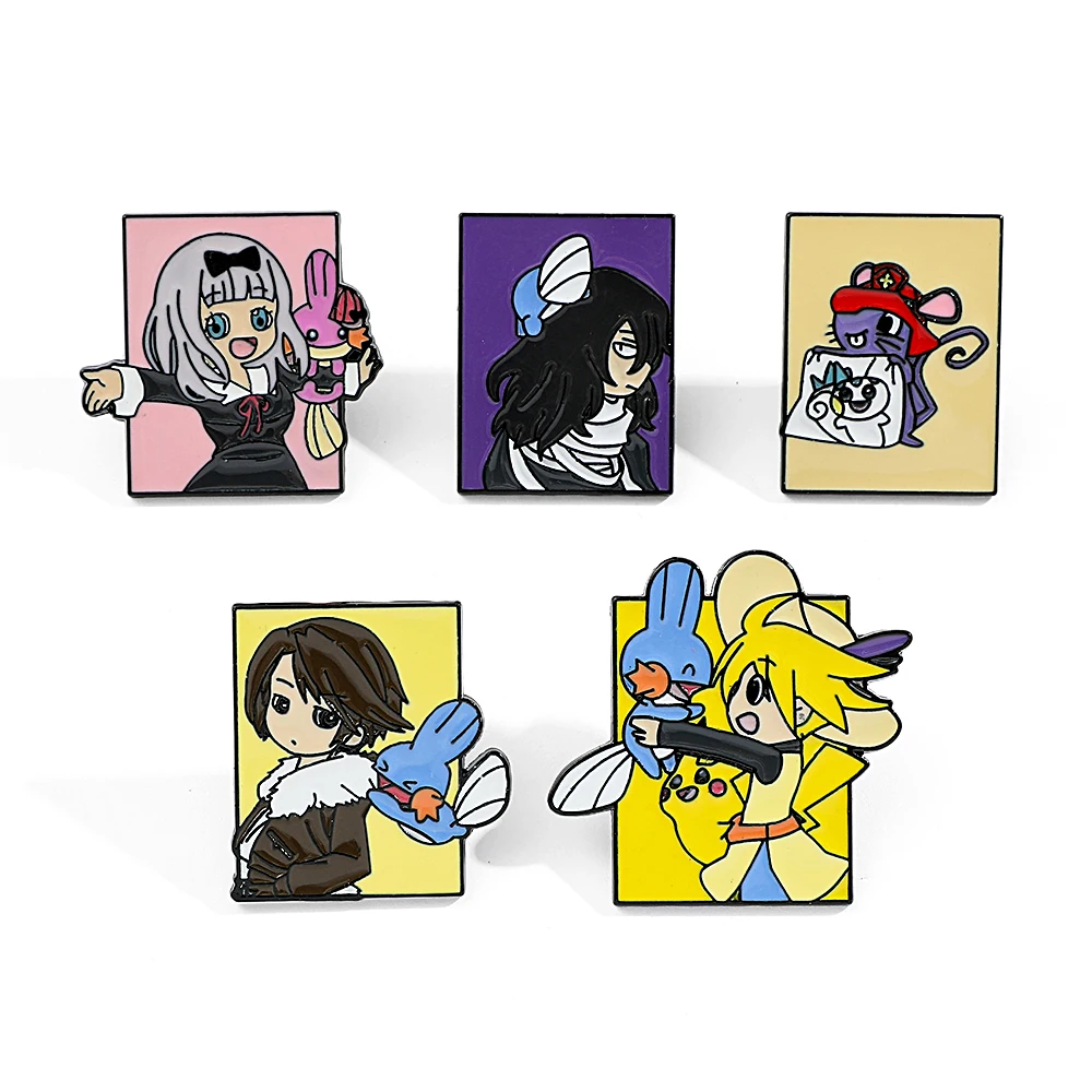 5 Pcs Pokémon Anime Characters - Embroidery Reddit ulasan dan harga