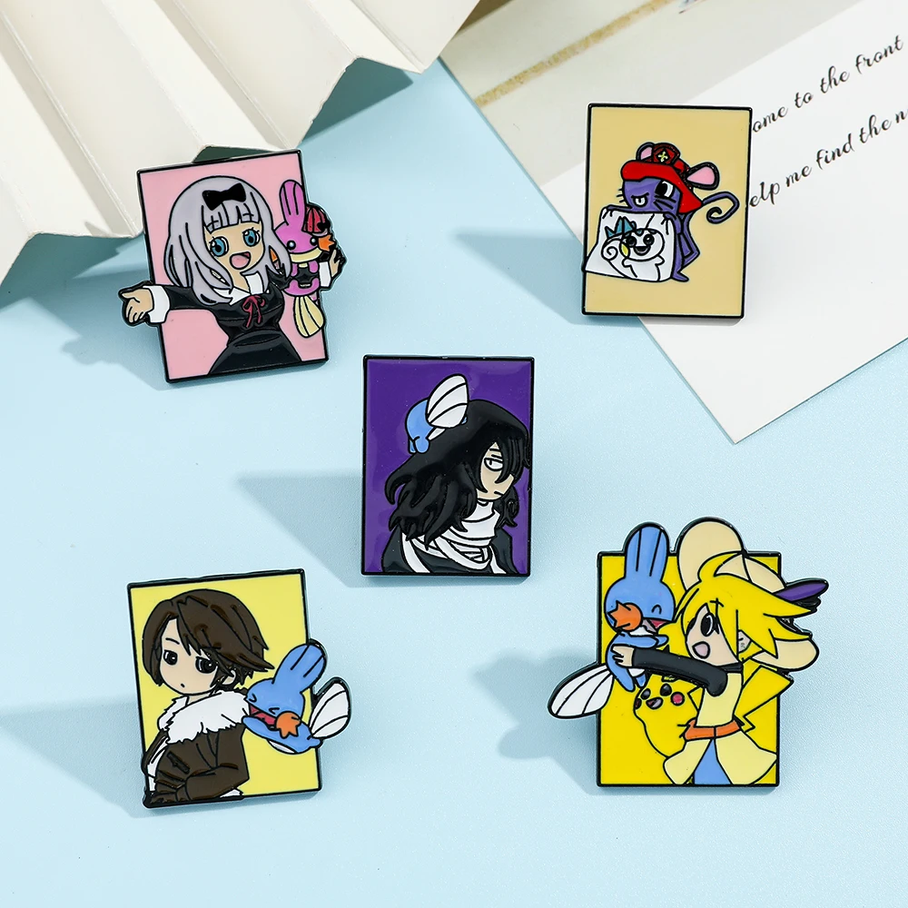 5 Pcs Pokémon Anime Characters - Embroidery Reddit ulasan dan harga