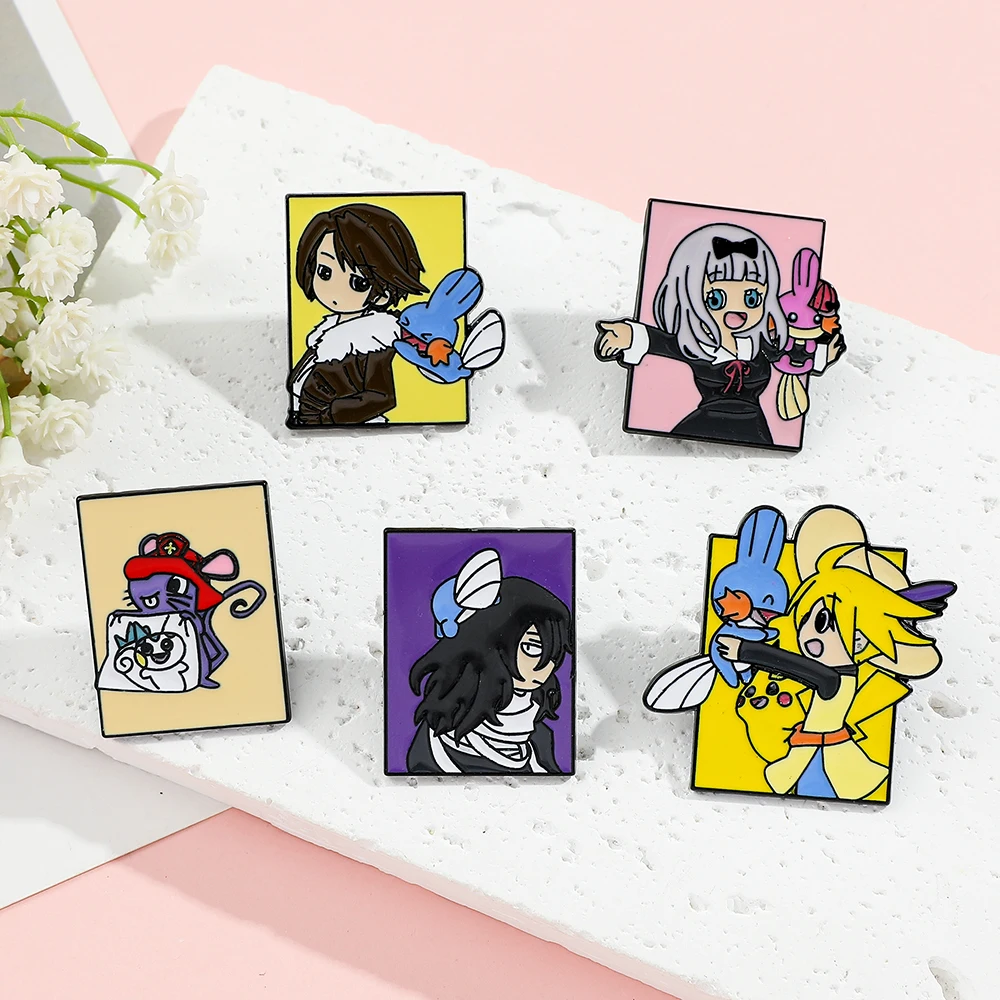 5 Pcs Pokémon Anime Characters - Embroidery Reddit ulasan dan harga