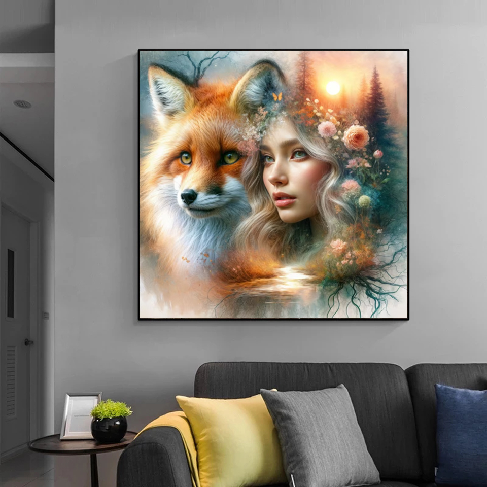 5D DIY Diamond Painting 2026 B - Embroidery Unicorn ulasan dan harga