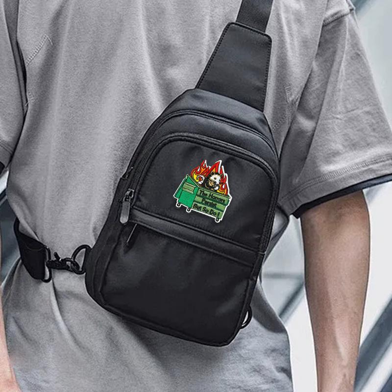 Backpack Patches Embroidered F - Embroidery Backpack Kit ulasan dan harga