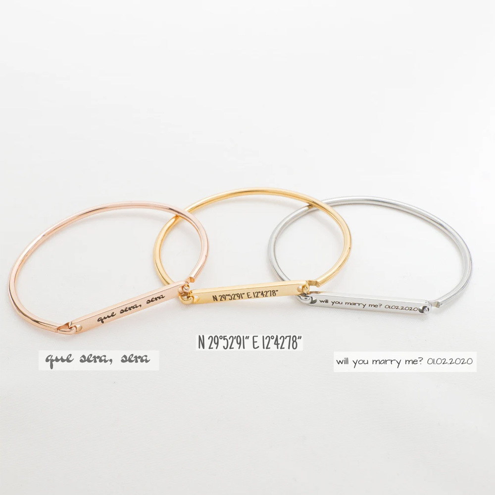 Haiyufly Engrave Name Horsesho - Embroidery Alphabet ulasan dan harga