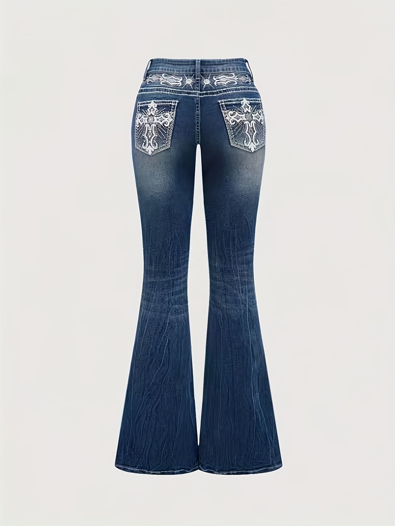 Best-Selling Mid-Rise Embroide - Embroidery Effect ulasan dan harga