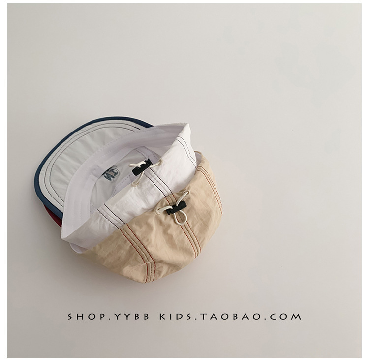 Summer Quick Dry Hat for Baby  - Embroidery Font ulasan dan harga