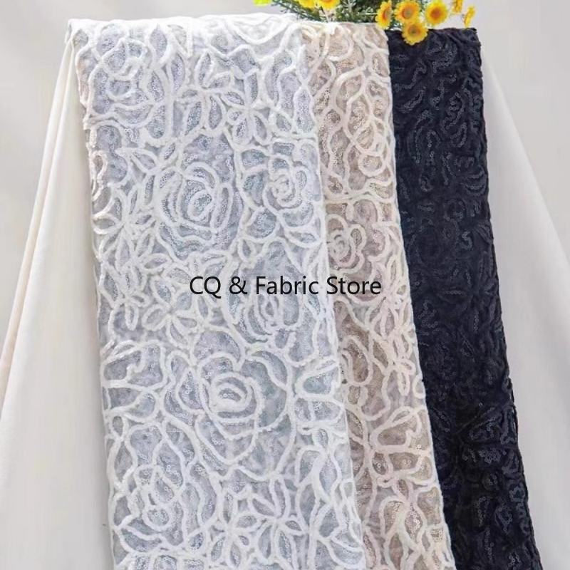 European Style Fashionable Seq - Embroidery Roses ulasan dan harga