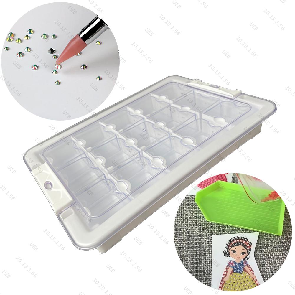 9/15/21/24/26/39 Grids Clear D - Embroidery Beads ulasan dan harga