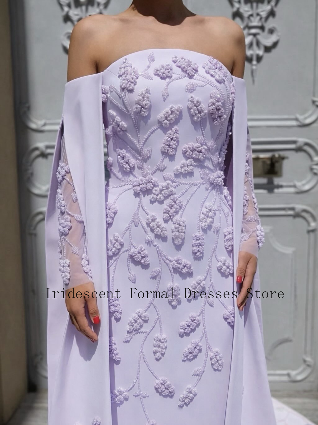 Customized Hademade Flowers Ev - Embroidery Roses ulasan dan harga