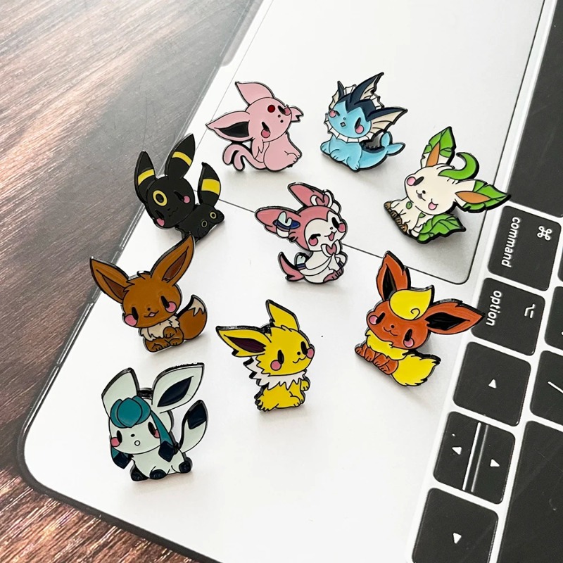 Hot 9 Pcs Anime Elf Brooch Set - Embroidery Reddit ulasan dan harga