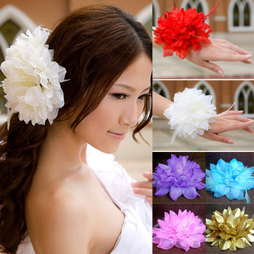 Bridal Wedding Party Flower He - Embroidery Bracelet ulasan dan harga