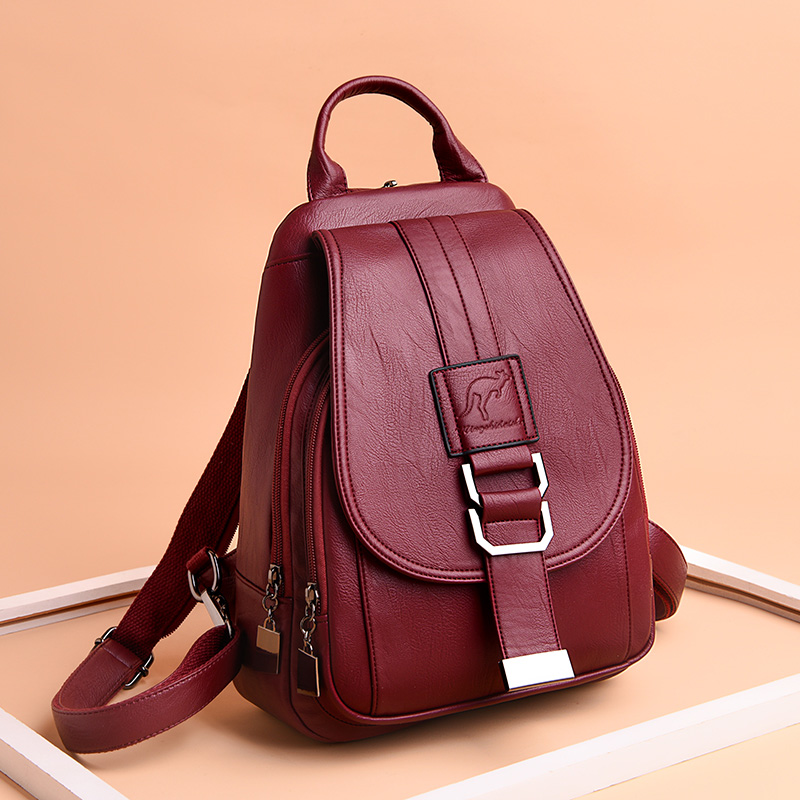 HOT 6 Color Women Backpacks Wo - Embroidery Font ulasan dan harga