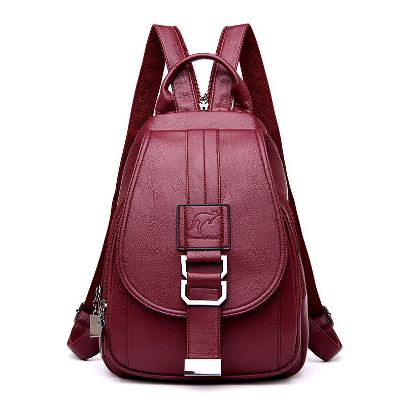 HOT 6 Color Women Backpacks Wo - Embroidery Font ulasan dan harga