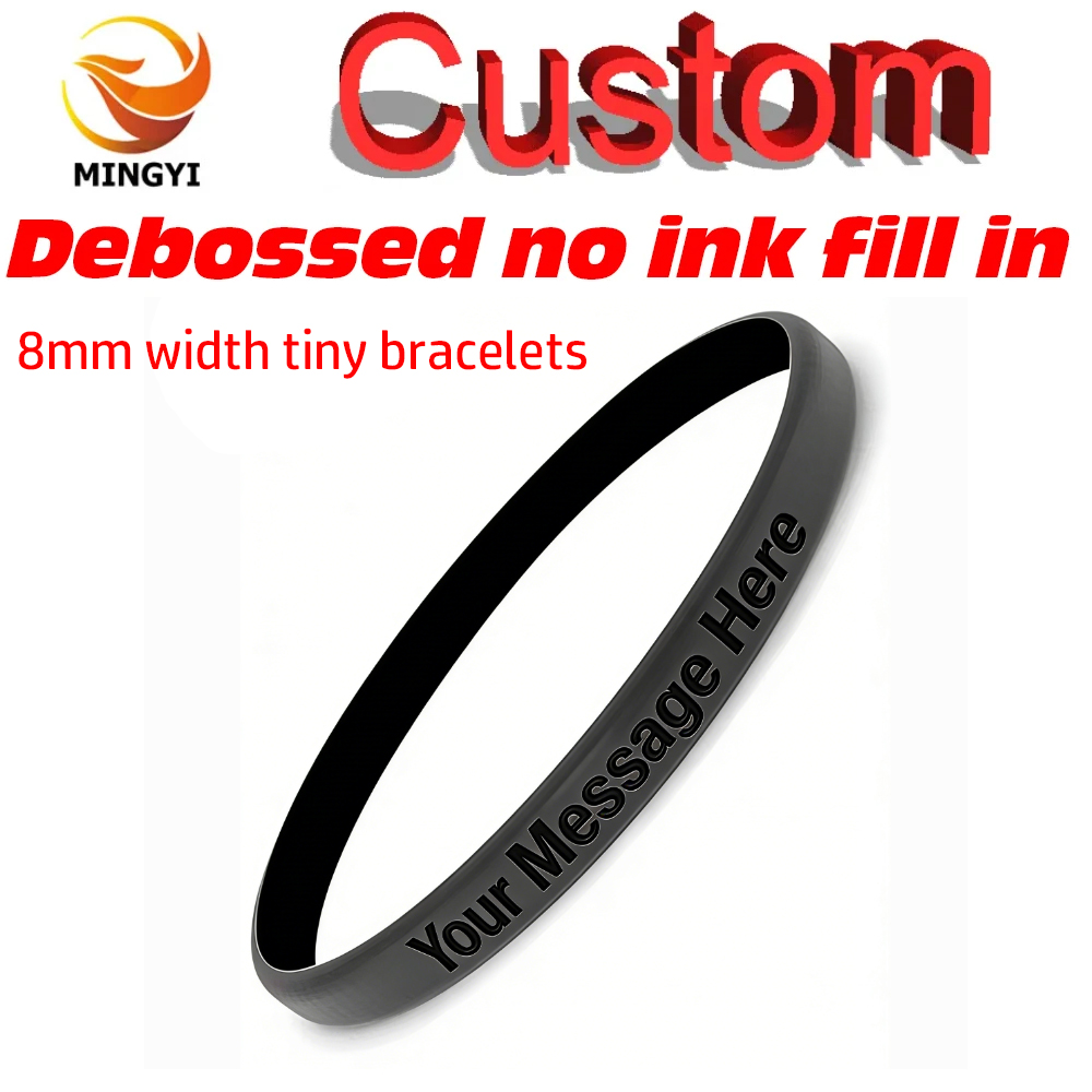 1PCS 8mm Width Tiny Band Debos - Embroidery Alphabet ulasan dan harga