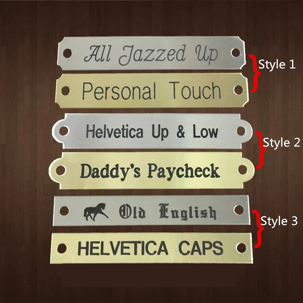 2pcs Custom Horse Name Marting - Embroidery Alphabet ulasan dan harga