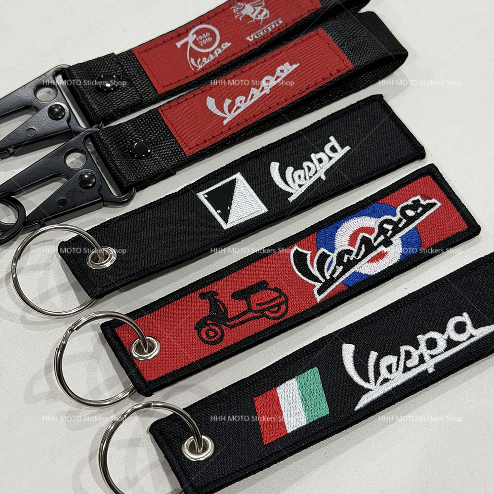Car Keychain for Vespa Double- - Embroidery Backpack Kit ulasan dan harga