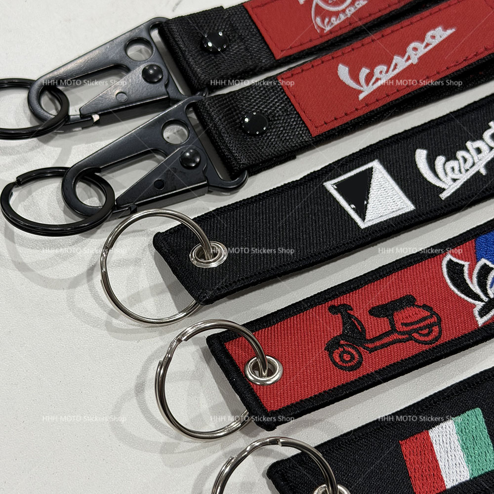Car Keychain for Vespa Double- - Embroidery Backpack Kit ulasan dan harga