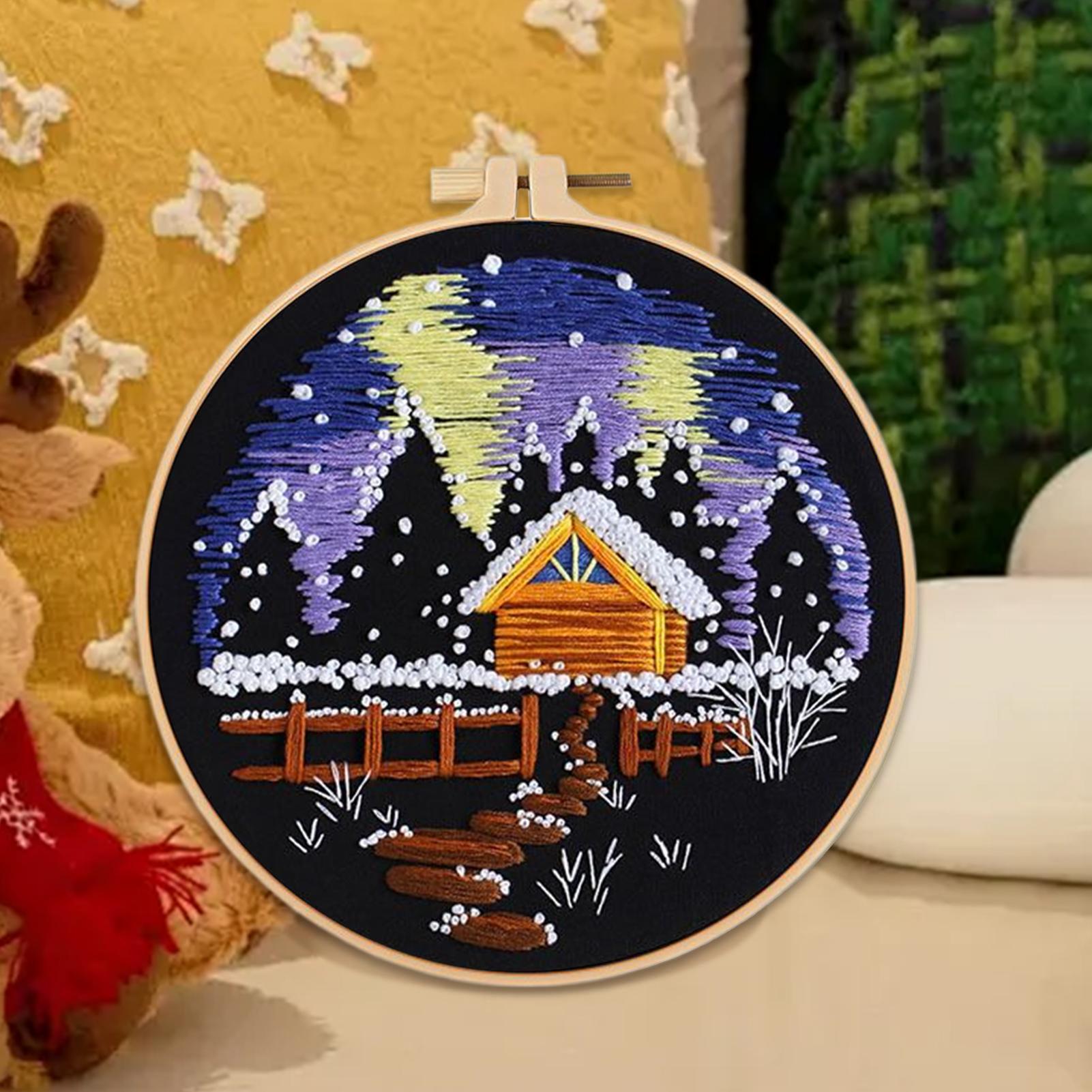 Christmas Embroidery Kit Easy  - Embroidery Kitchen ulasan dan harga