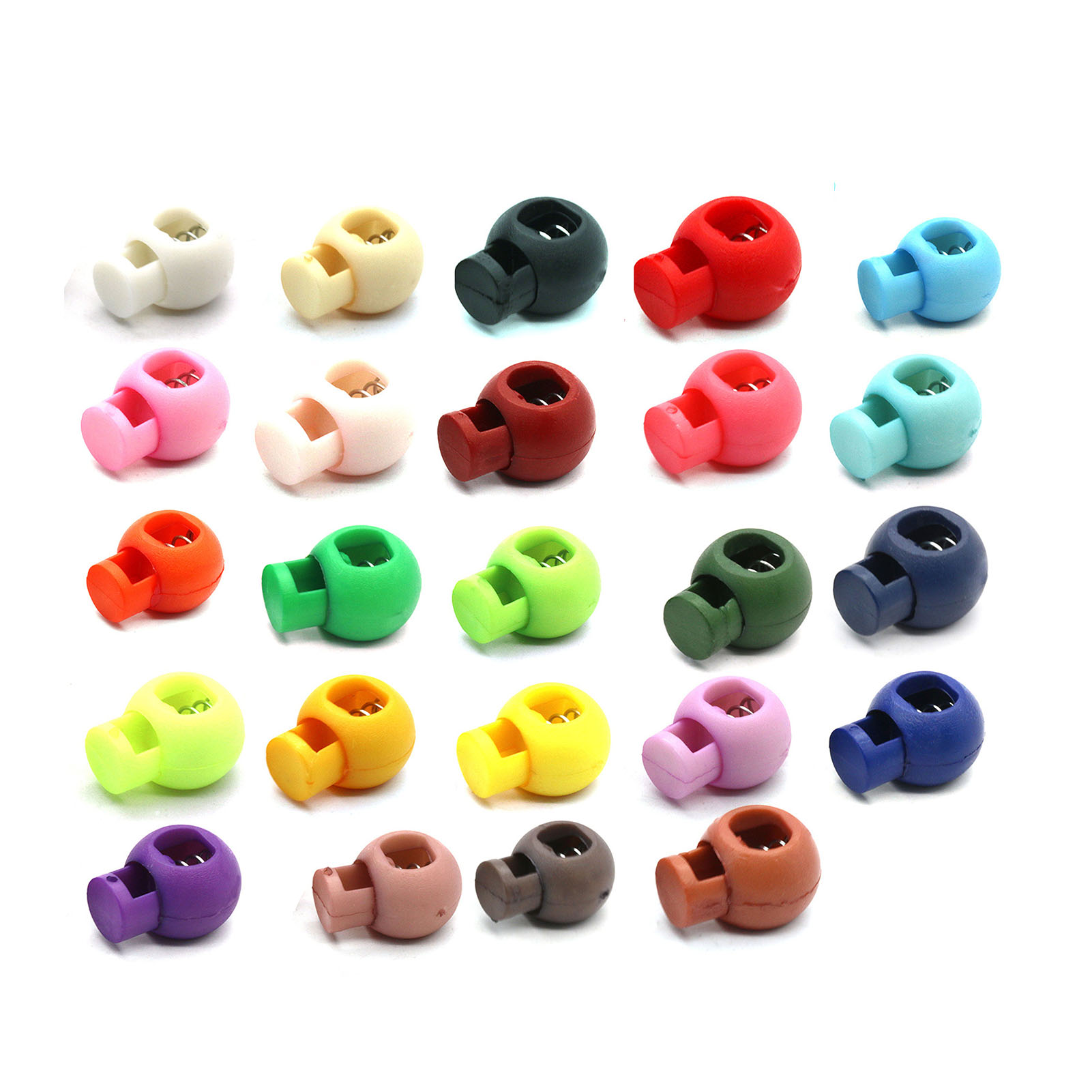 Spring Cord Lock Single Hole E - Embroidery Backpack Kit ulasan dan harga