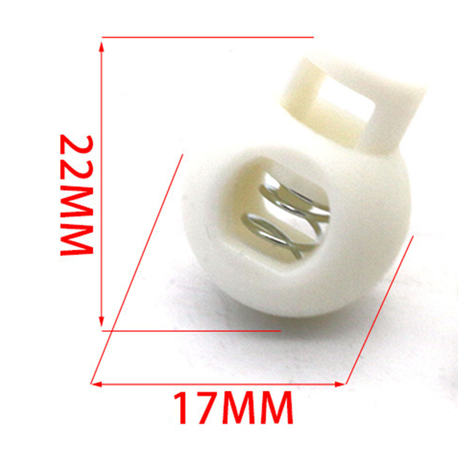 Spring Cord Lock Single Hole E - Embroidery Backpack Kit ulasan dan harga
