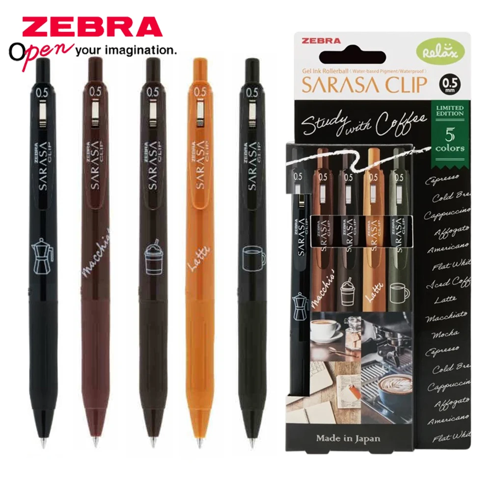 3/5pcs New Japan ZEBRA Gel Pen - Zebra Pen Sarasa ulasan dan harga