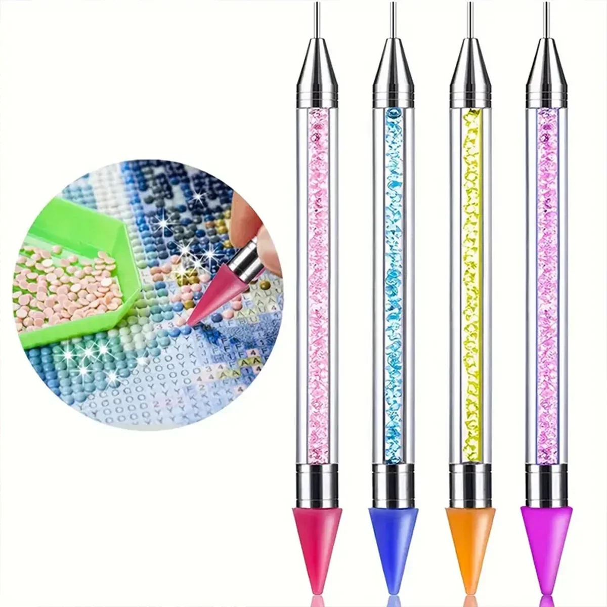 Waxless Diamond Painting Tool, - Embroidery Cream ulasan dan harga