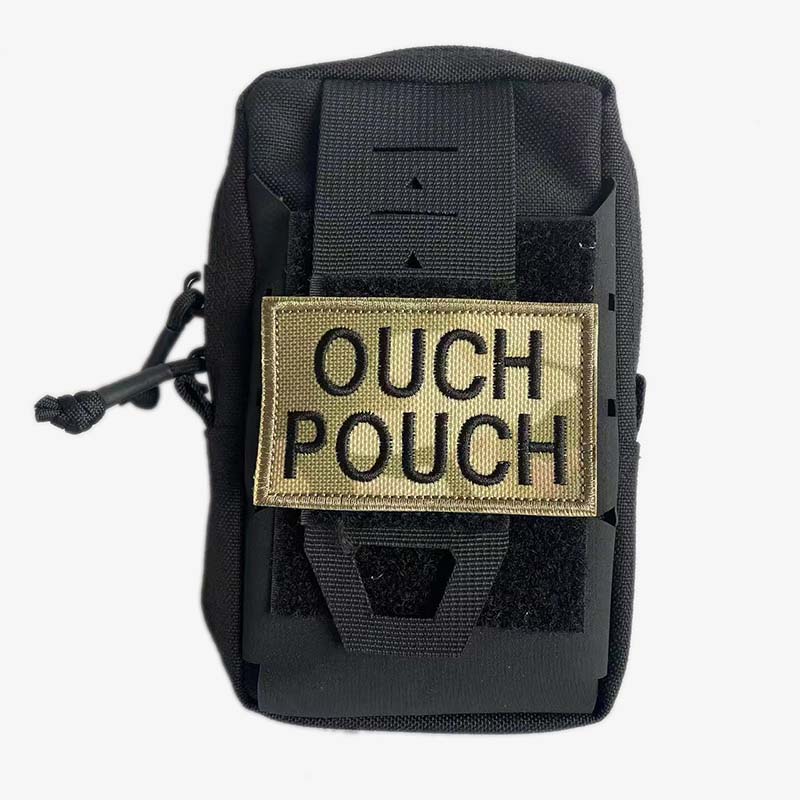 8*5CM OUCH POUCH / Letter Patc - Embroidery Backpack Kit ulasan dan harga