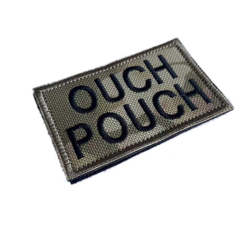 8*5CM OUCH POUCH / Letter Patc - Embroidery Backpack Kit ulasan dan harga