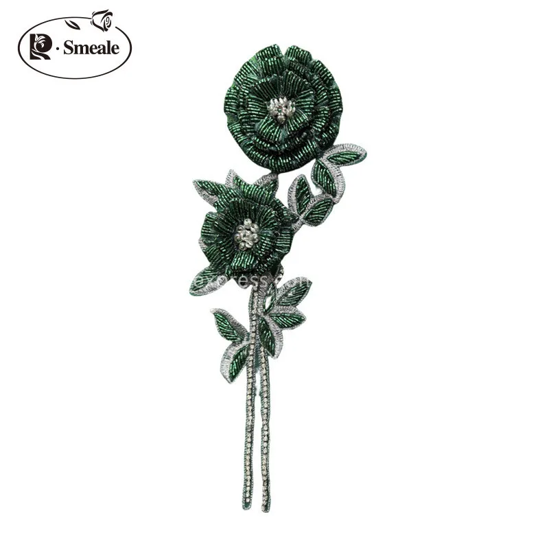 NEW Multicolor Handmade Beaded - Embroidery Roses ulasan dan harga