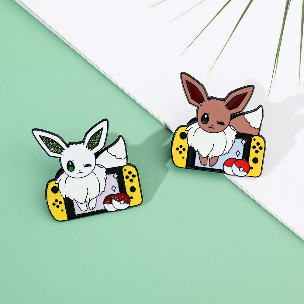 2 Pcs Anime Elf Cartoon Brooch - Embroidery Reddit ulasan dan harga