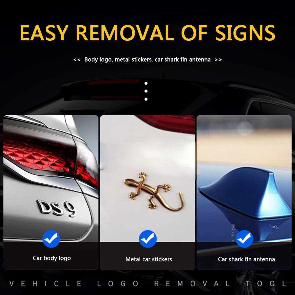 Car Logo Remover Kit Universal - Embroidery Alphabet ulasan dan harga