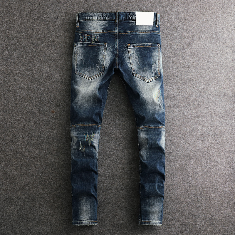 Street Designer Fashion Men Je - Embroidery Effect ulasan dan harga