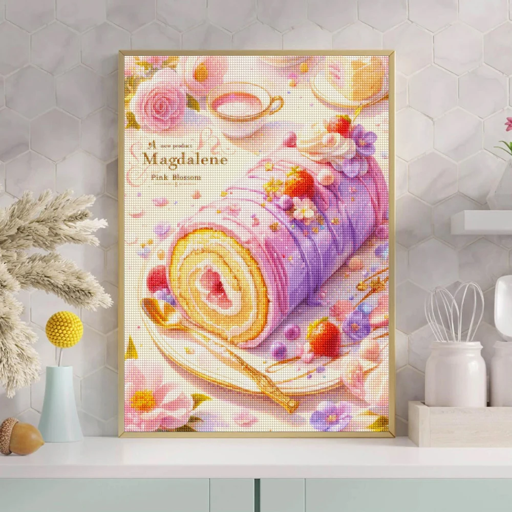 DIY Landscape Diamond Painting - Embroidery Kitchen ulasan dan harga