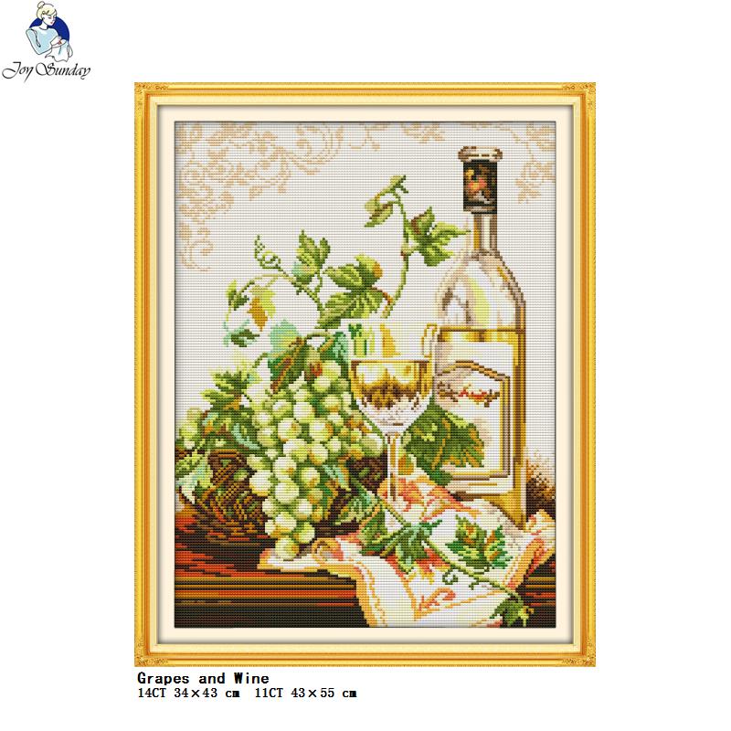 Wine and Bottle Collection Pri - Embroidery Kitchen ulasan dan harga