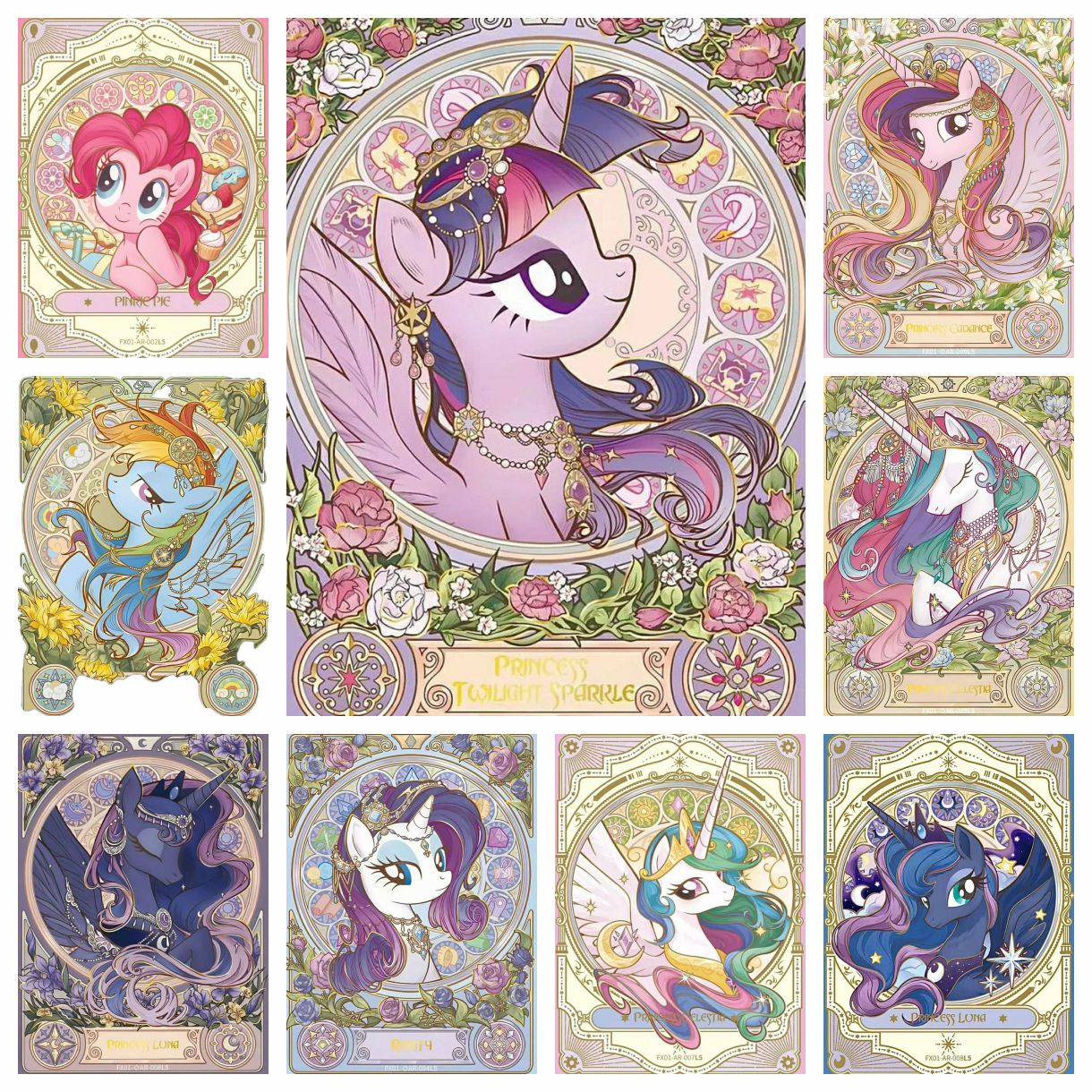 Mucha style My Little Pony 5D  - Embroidery Unicorn ulasan dan harga