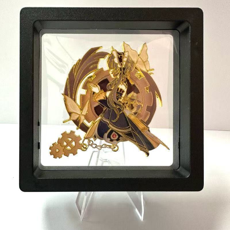Steampunk Anime Girl Enamel Br - Embroidery Bracelet ulasan dan harga