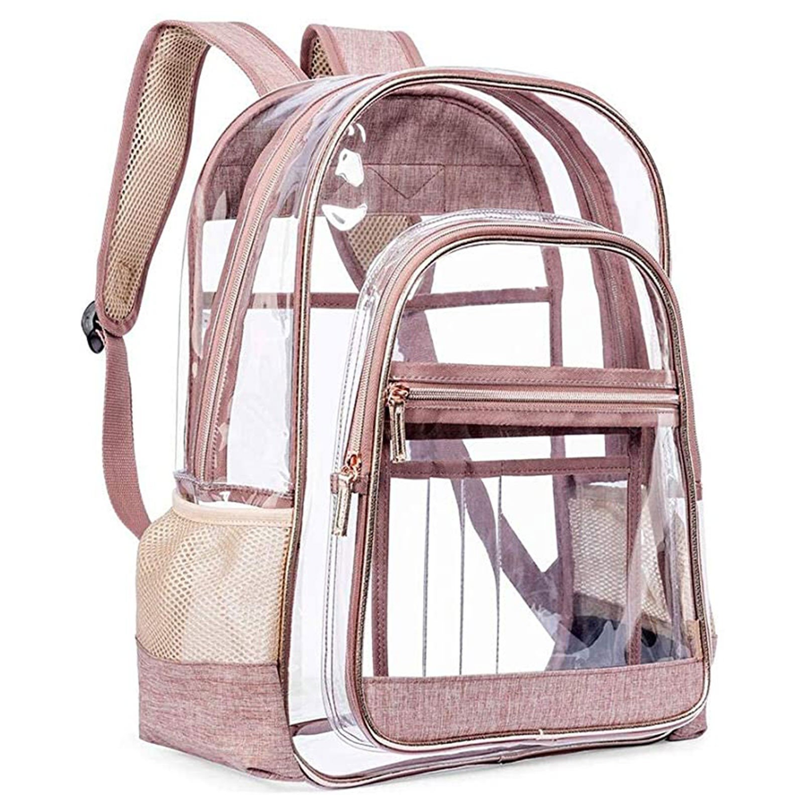 PVC Transparent Backpack Bag F - Embroidery Backpack Kit ulasan dan harga